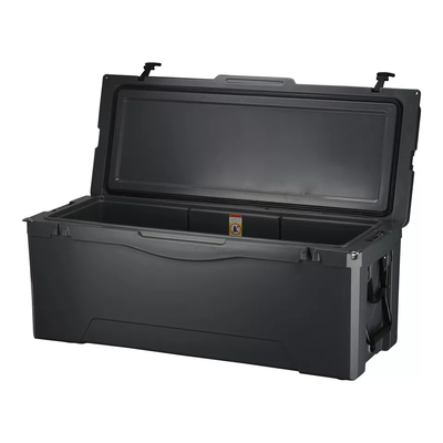 une boîte plus fraîche de roues de produits de 180L Rotomoulded pour le réfrigérateur de conteneur de nourriture d'entreposage dans la glace