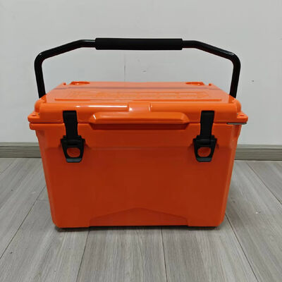 Factory Price Industrial Coolers Modern 12QT/18QT/25QT Insulated Camping Cooler with Handle for Outdoor Rotomolded Cooler Box