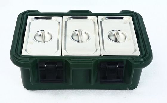 Chargement aérien 30L Pâtisserie isolée porteuse de nourriture Rottomolded Container de transport Compatible GN 1/1 Pâtisserie