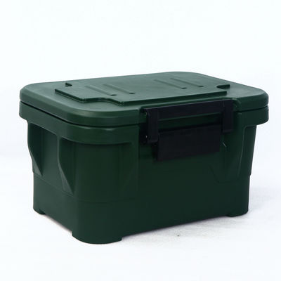 Conteneur de transport alimentaire isotherme 55L à rétention prolongée, moulé par rotation, double accès, boîte thermique pour traiteur