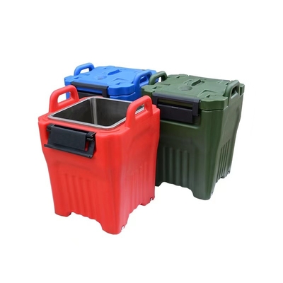 40L empilable a isolé le transporteur de soupe avec des solides solubles à l'intérieur de seau de transport