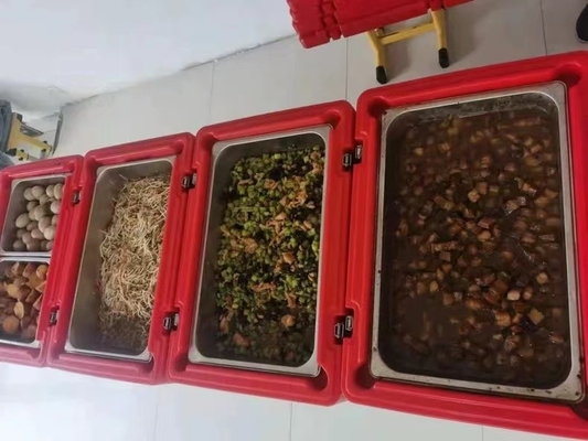 30L a isolé la nourriture Pan Transport Containers de la GN de boîtes à nourriture