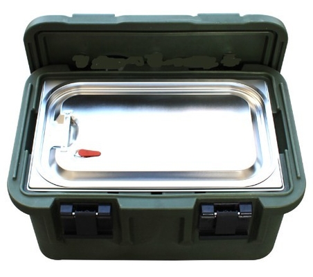 33L a isolé les conteneurs de transport de nourriture GN Pan With Seal Carrier
