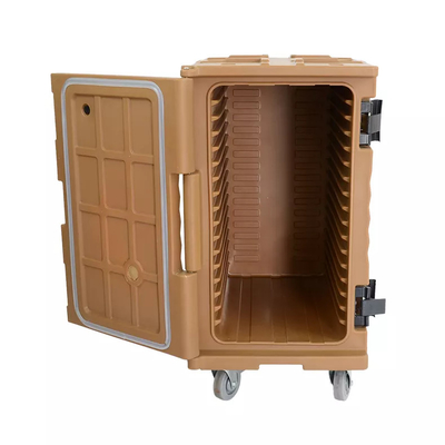 Nourriture isolée en plastique Pan Carrier Hot Cold Holding 120L de Rotomolding
