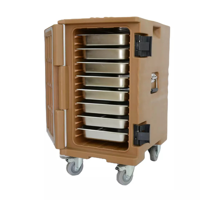 Nourriture isolée en plastique Pan Carrier Hot Cold Holding 120L de Rotomolding