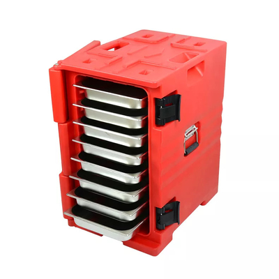 Nourriture isolée en plastique Pan Carrier Hot Cold Holding 120L de Rotomolding