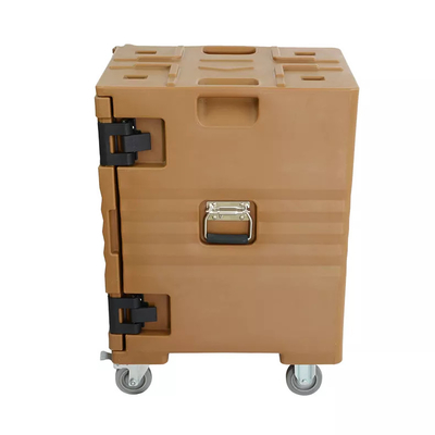 Chariots isolés commerciaux de transport de Pan Carrier Catering Thermo Box de nourriture