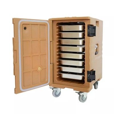 Chariots isolés commerciaux de transport de Pan Carrier Catering Thermo Box de nourriture