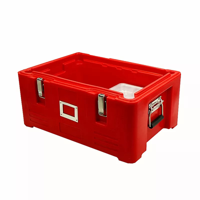L'acier inoxydable GN a isolé la boîte thermique 30L de PE de Pan Carrier Rotomold Plastic de nourriture