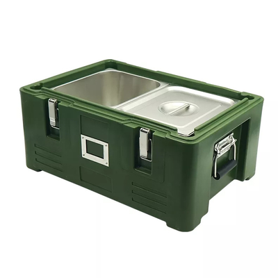 Cabinet plus chaud de plastique isolé de conservation de la chaleur 12kgs de nourriture de conteneur de nourriture