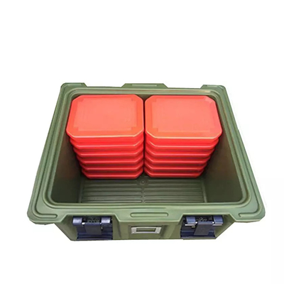 Le conteneur de transport en plastique de catégorie comestible Roto a moulé le chargeur thermo de gamelle