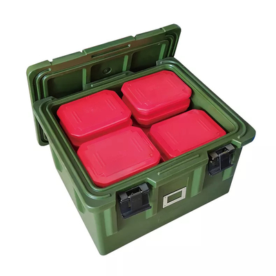 Le conteneur de transport en plastique de catégorie comestible Roto a moulé le chargeur thermo de gamelle