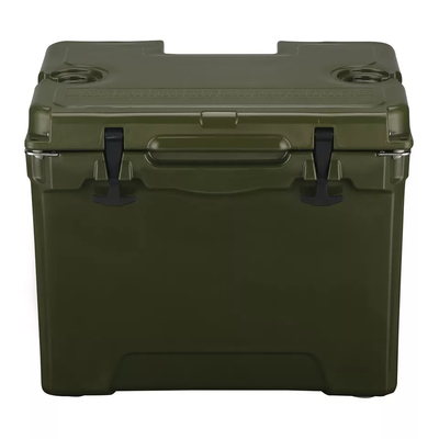 les refroidisseurs de 40L Rotomolded glacent la boîte de coffre avec télescoper des roues de poignée