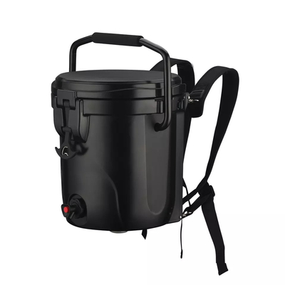La pêche potable campante de Rotomolded de seau de boîte de refroidisseur de glace de mousse de styrol de mousse met en boîte 3,5 gallons