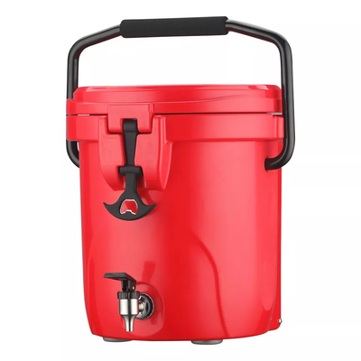 La pêche potable campante de Rotomolded de seau de boîte de refroidisseur de glace de mousse de styrol de mousse met en boîte 3,5 gallons