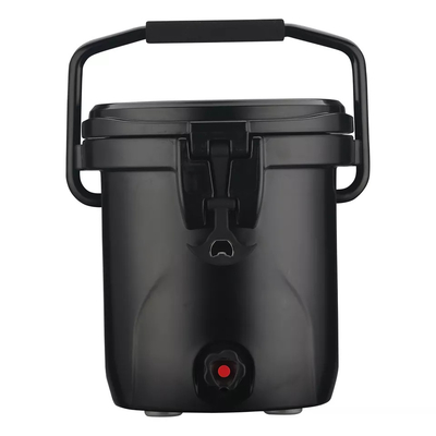 Une boîte plus fraîche de glace portative matérielle de catégorie comestible de 3,5 gallons avec des poignées