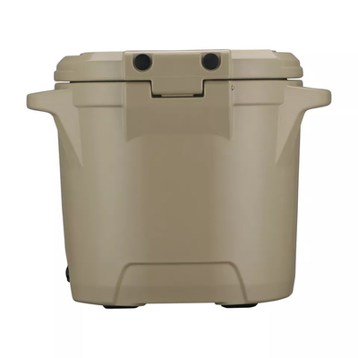 Une boîte de rangement plus fraîche de boisson de glacière de glace de plage en plastique de Rotomolded