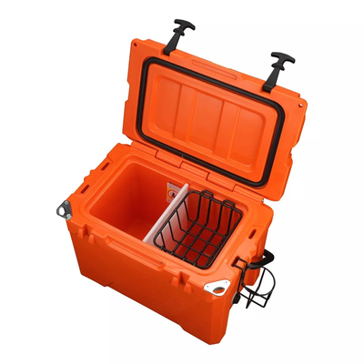 Produits portatifs de Rotomoulded de coffre de glace de la livraison roulant la boîte 25L de refroidisseur de transport