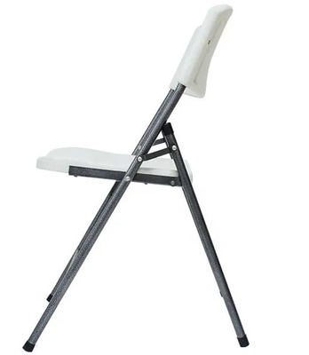 Les enfants arrières se pliants de chaise de repos parquettent la chaise blanche pour le bureau de jardin