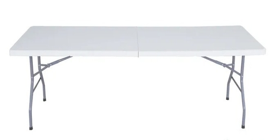Le corps creux blanc soufflage l'écurie extérieure en plastique portative 8ft de chaise de Tableau se pliant 240cm