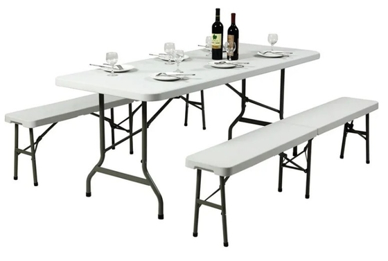 Tableau de pliage campant portatif extérieur de réception en plein air de table de salle à manger