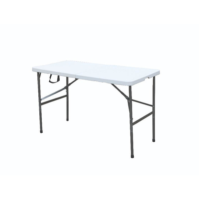 chaise en plastique blanche réglable de Tableau de pliage de pique-nique de 4ft pour l'événement pour le jardin extérieur