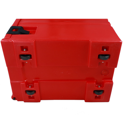 63.5*46*64cm Porteur de casserole isolée avec couvercle détachable et poignées en nylon