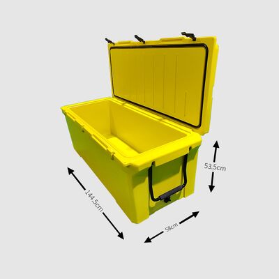 Glacière rotomoulée de grande taille 240QT – Glacière extérieure robuste pour la pêche et les voyages