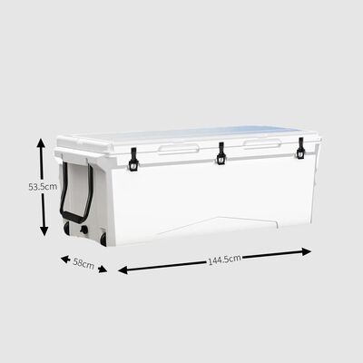 OEM 240QT Rotomolded Cooler Box   Heavy Duty Isolated Ice Chest pour une utilisation en extérieur