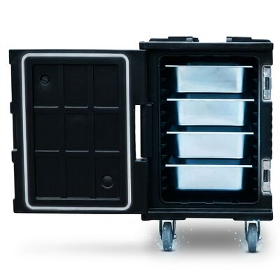 Boîte thermique en plastique isolée porte-aliments 25L légère boîte thermique en forme de rotation contenant de restauration compacte