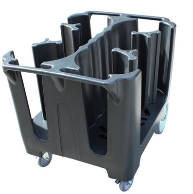 Chariot réglable Big Awivel Casters de plat de Rotomolded avec le frein