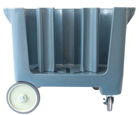 Chariot réglable Big Awivel Casters de plat de Rotomolded avec le frein