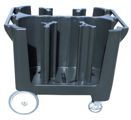 Chariot réglable Big Awivel Casters de plat de Rotomolded avec le frein