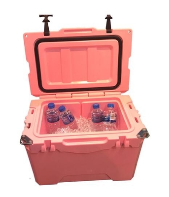 OEM 25QT Roto portatif a moulé la boîte d'articles de pêche extérieure de glace de glacière