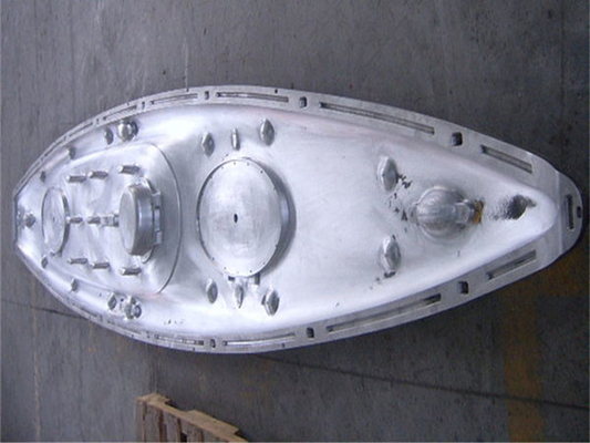 moule de usinage de bateau à rames de plastiques du moule 6061T6 de rotation