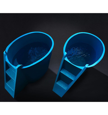 Piscine de natation en plastique de glace de produits d'OEM Rotomoulded
