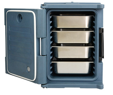 Chariot 90L à Cabinet de nourriture de Front Loading Pan Carrier Insulated
