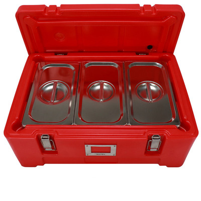 25L a isolé les casseroles de chargement supérieures de Pan Carriers Loading GN de nourriture