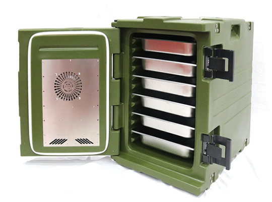 Boîte isolée électrique 90L de transport de nourriture avec l'appareil de chauffage de rendement optimum