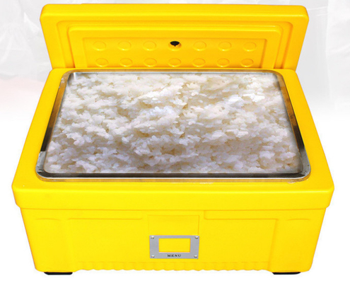 Conteneur de nourriture isolé par boîte thermo de transport du PE 40L Rotomolded