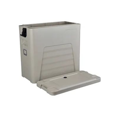 Conteneur thermique de transport de nourriture avec poignée en Nylon de 110l, approuvé CE, couvercle amovible, boîte de restauration à quatre roues