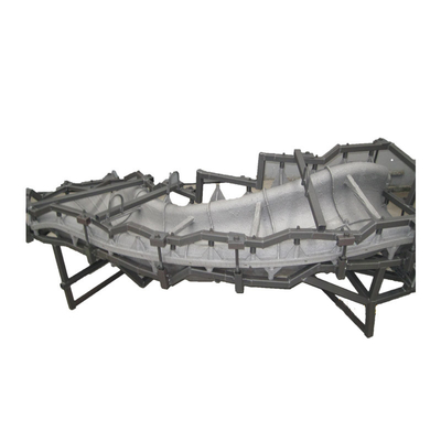Moules en aluminium de bâti de rotation A356, moule en plastique d'intérieur de terrain de jeu de glissière d'enfants