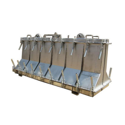 Bâti de rotation en aluminium d'OEM usinant le moule en plastique de barrière du trafic
