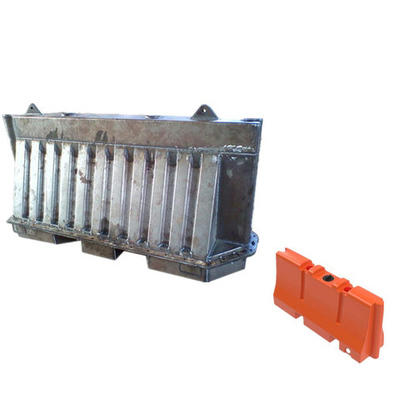 Bâti de rotation en aluminium d'OEM usinant le moule en plastique de barrière du trafic