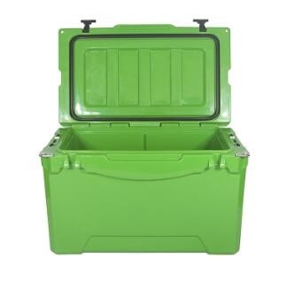 50 l'unité centrale en plastique de mur de la boîte LLDPE de refroidisseur de quart Rotomolded a formé l'isolation