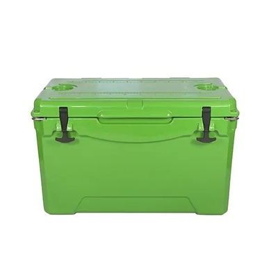 50 l'unité centrale en plastique de mur de la boîte LLDPE de refroidisseur de quart Rotomolded a formé l'isolation