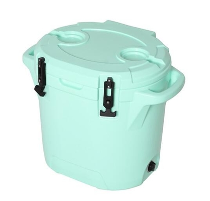 refroidisseur de glace de 25L Rotomolded, boîte plus fraîche ronde campante extérieure