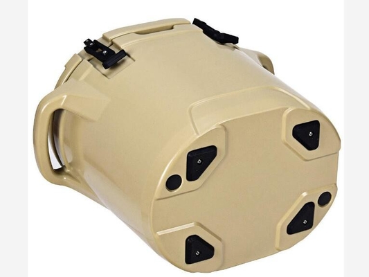 refroidisseur de glace de 25L Rotomolded, boîte plus fraîche ronde campante extérieure