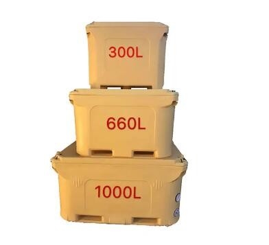 grand Rotomolded effet d'isolation thermique de boîte de poissons de 660L bon