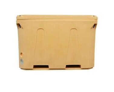 Container de transport d'aliments isolé Topgreen 1000L en jaune vif